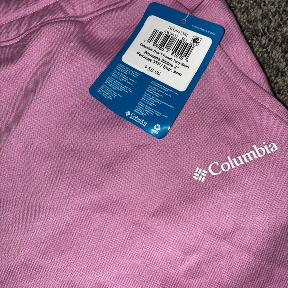 Columbia NEW Trek™ French Terry Short Pink 3XL Plus Casual Soft Lounge Shorts - Picture 4 of 6